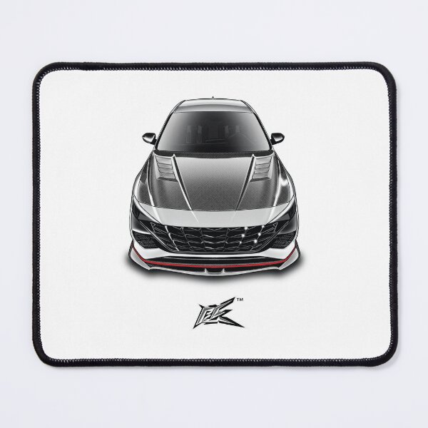 Item preview, hyundai elantra N white carbon hood designed and sold by NaquashM.