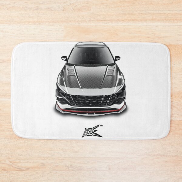 Item preview, hyundai elantra N white carbon hood designed and sold by NaquashM.