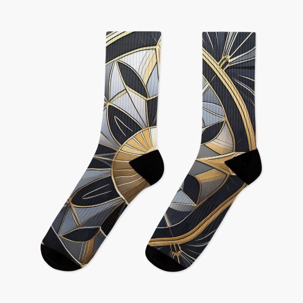 Item preview, A mosaic pattern design inspired by the Art Deco era, featuring symmetrical geometric shapes. designed and sold by HEMRO.