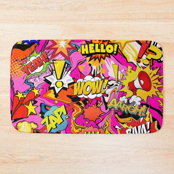 Item preview,  Pop Art Explosion - Comic Book Action Pattern designed and sold by Fantacaroo Designs.