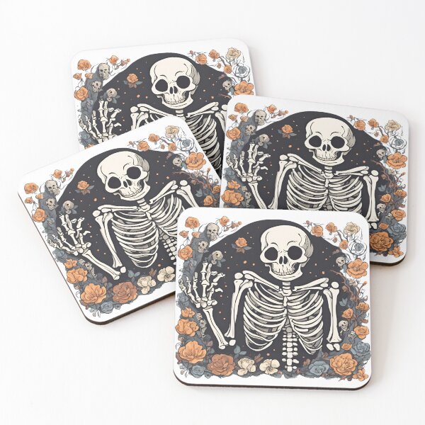 Item preview, Skeleton Floral Embrace  designed and sold by Wayu-.