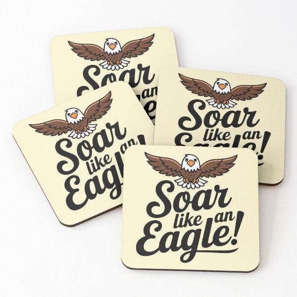 Item preview, Soar Like An Eagle! Cute Eagle Pun designed and sold by PMCreative.