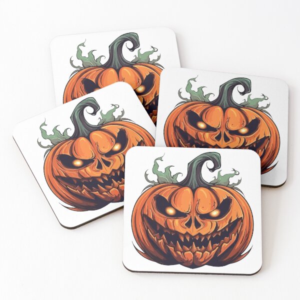 Item preview, Evil Pumpkin Halloween Design designed and sold by -DEEWOLF-.