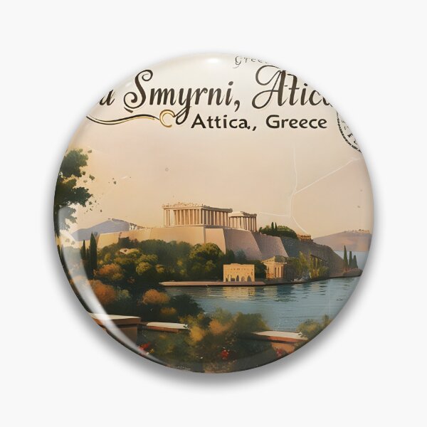 Item preview, Greetings from Nea Smyrni Attica Greece Postcard Vintage Retro Travel Vintage designed and sold by TravelPostcardGems.