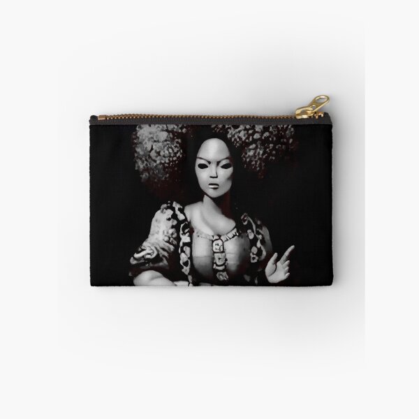 Item preview, Vintage afro style doll illustration (IA&Human) designed and sold by DFLC Prints.