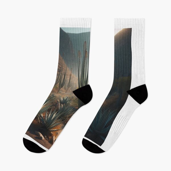 Item preview, Desert Flora at Golden Hour designed and sold by ZenOfAIarts.