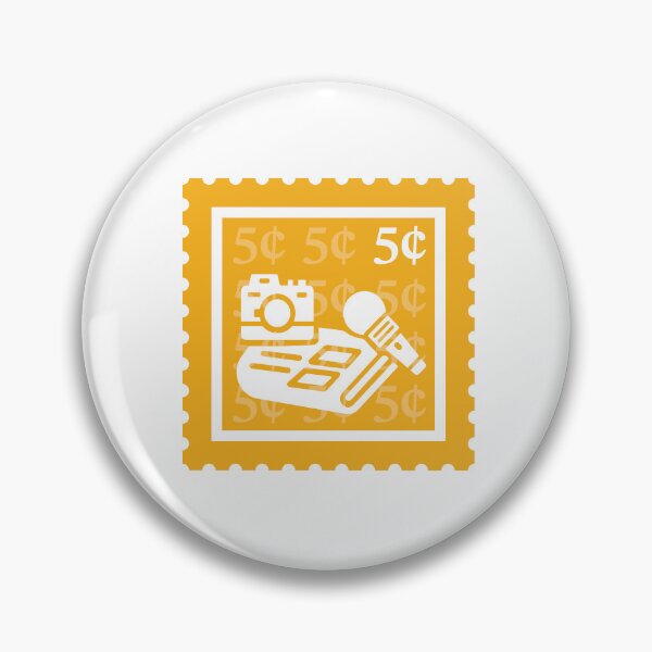Item preview, Journalism | Yellow Gold & White Stamps | College Public Relations Major | Photography Media Graduate School Class | News Reporter Journalist Job | University Degree Minor | StampHeed 004 designed and sold by StampHeed.
