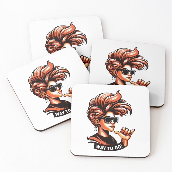 Item preview, WAY TO GO! Crimson Crest, Triumphant Gesture designed and sold by SplashTastic.