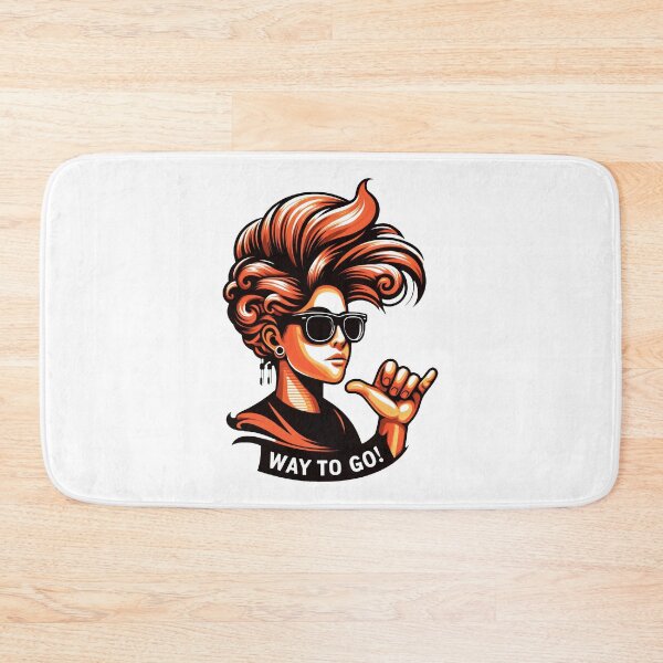 Item preview, WAY TO GO! Crimson Crest, Triumphant Gesture designed and sold by SplashTastic.
