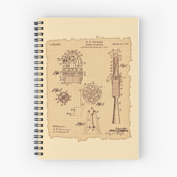 Item preview, Vintage Robert H. Goddard Rocket Patent designed and sold by IORS.