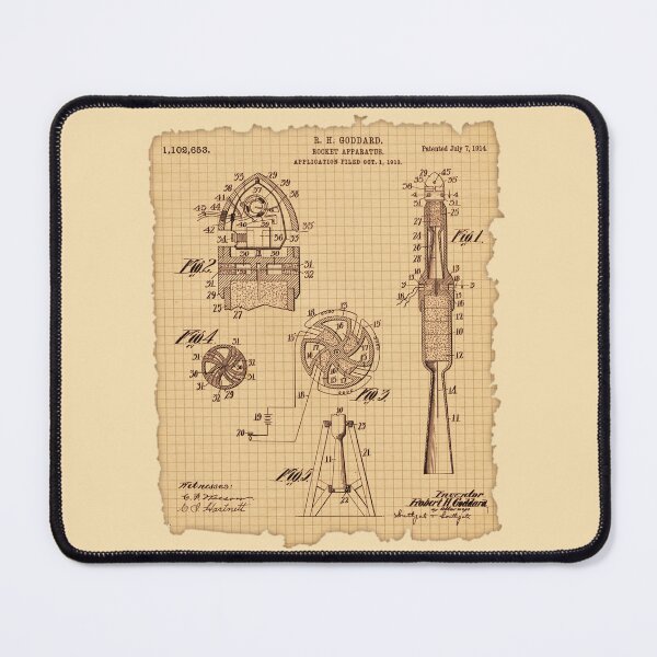 Item preview, Vintage Robert H. Goddard Rocket Patent designed and sold by IORS.