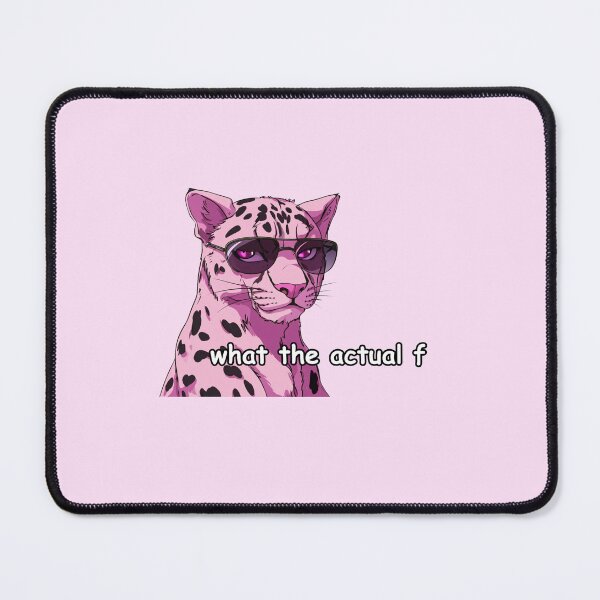 Item preview, What the actual f pink jaguar quote designed and sold by pinkuardesign.
