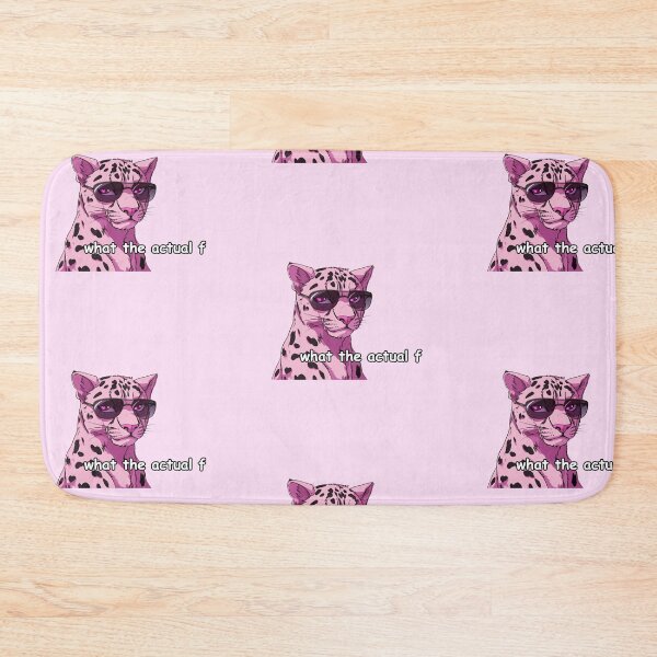 Item preview, What the actual f pink jaguar quote  designed and sold by pinkuardesign.
