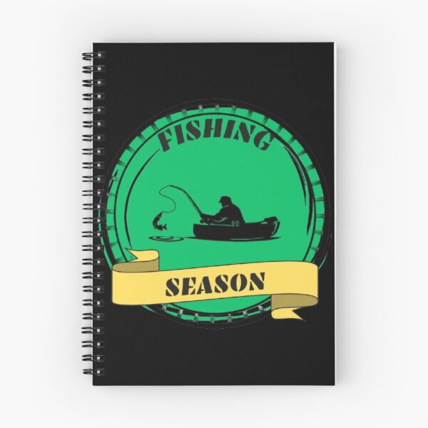 Item preview, Logotipo de la temporada de pesca | Diseño de un pescador en un barco capturando peces designed and sold by MSHobbies.