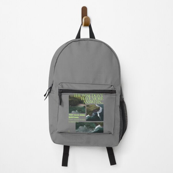Item preview, Facts Lens - Soul, Scenery, and Self in the Modern Trend Mountain Ocean of Truth and Quotes (Blue and Green) designed and sold by Zelie ..
