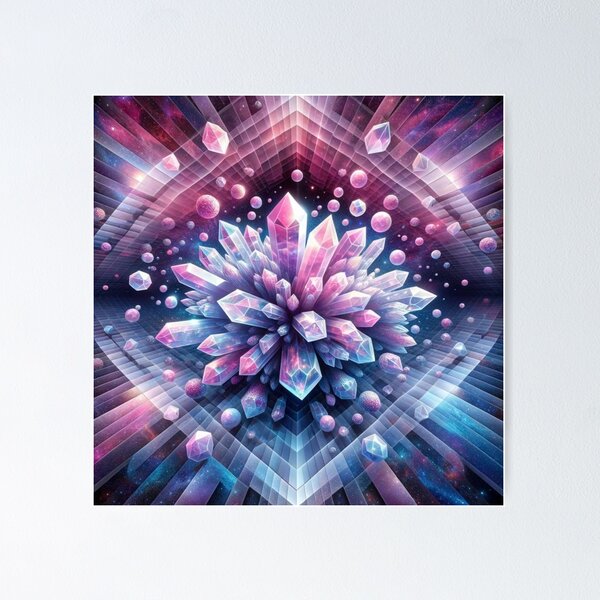 Item preview, Crystalline Infinity: Journey Through the Space of Consciousness designed and sold by Meta2Physical.