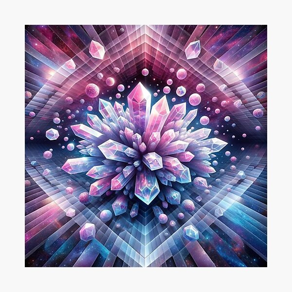 Item preview, Crystalline Infinity: Journey Through the Space of Consciousness designed and sold by Meta2Physical.