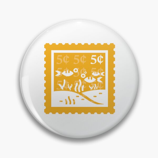 Item preview, Marine Science | Yellow Gold & White Stamps | College Oceanography Major | Aquatic Animal Studies Graduate School Class | Sea Biologist Job | University Degree Minor | StampHeed 004 designed and sold by StampHeed.