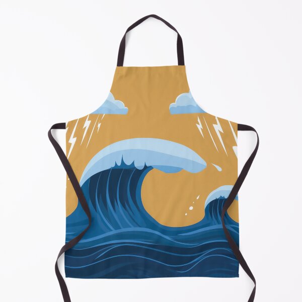 Item preview, Stormy Sky Waves design. designed and sold by HEMRO.