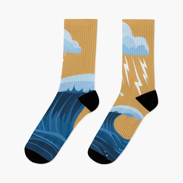 Item preview,  Stormy Sky Waves design. designed and sold by HEMRO.