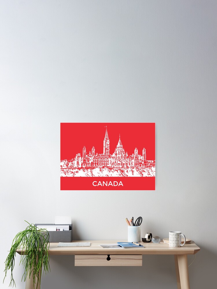 Thumbnail 2 of 3, Poster, Canada designed and sold by Lakeric.