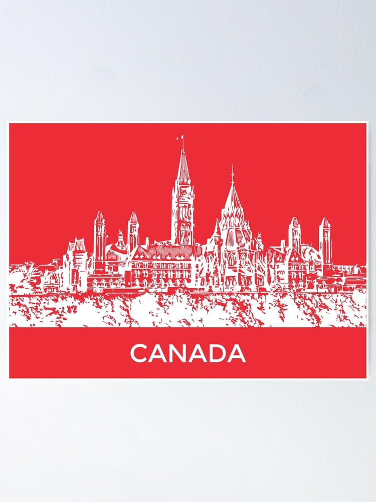 Thumbnail 1 of 3, Poster, Canada designed and sold by Lakeric.