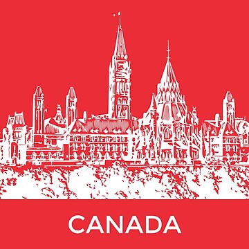 Artwork thumbnail, Canada by Lakeric Cityscapes