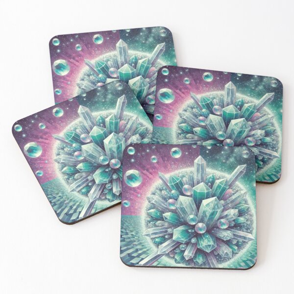 Item preview, Crystalline Cosmos: A Realm of Infinite Depth and Color designed and sold by Meta2Physical.