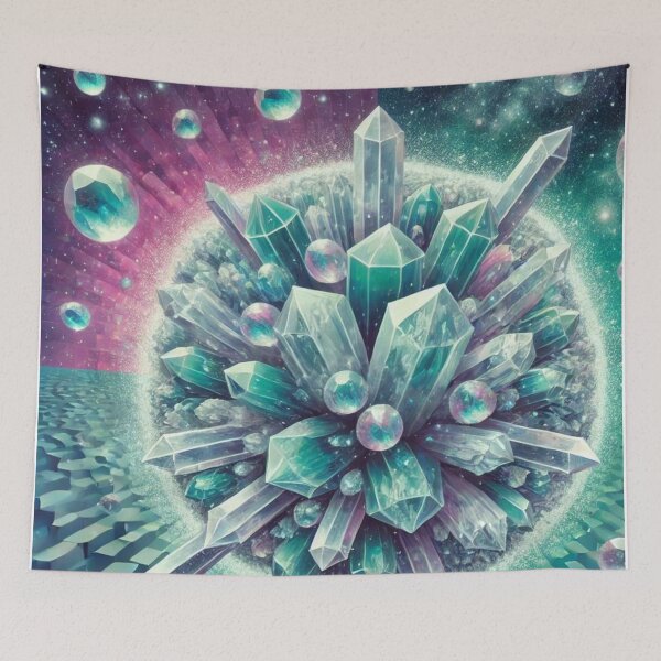 Item preview, Crystalline Cosmos: A Realm of Infinite Depth and Color designed and sold by Meta2Physical.