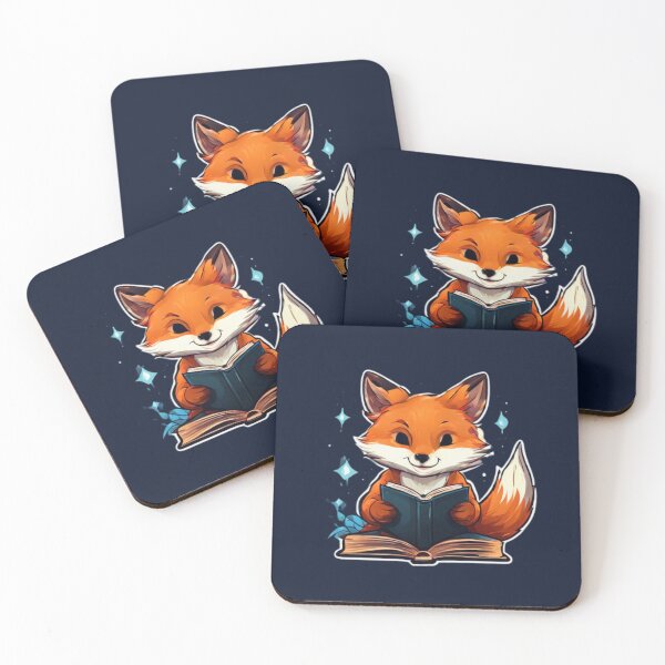 Item preview, Cute Fox Reading designed and sold by Planetporridge.