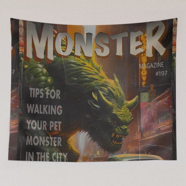 Item preview, Monster Magazine 197 designed and sold by MatrixTattoo.