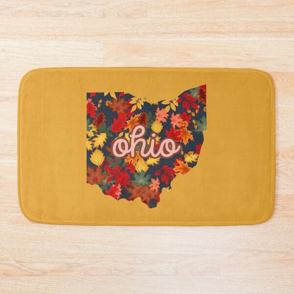 Item preview, Ohio Leaves - Fall Foliage shape of Ohio designed and sold by Teribelle.