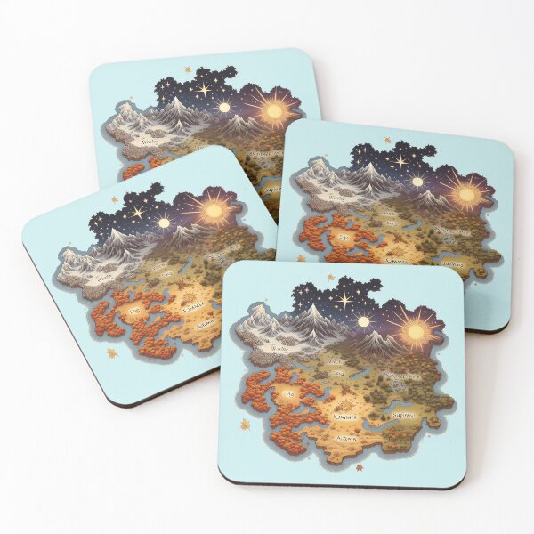 Item preview, mythical map, prythian map designed and sold by HeeShirt.