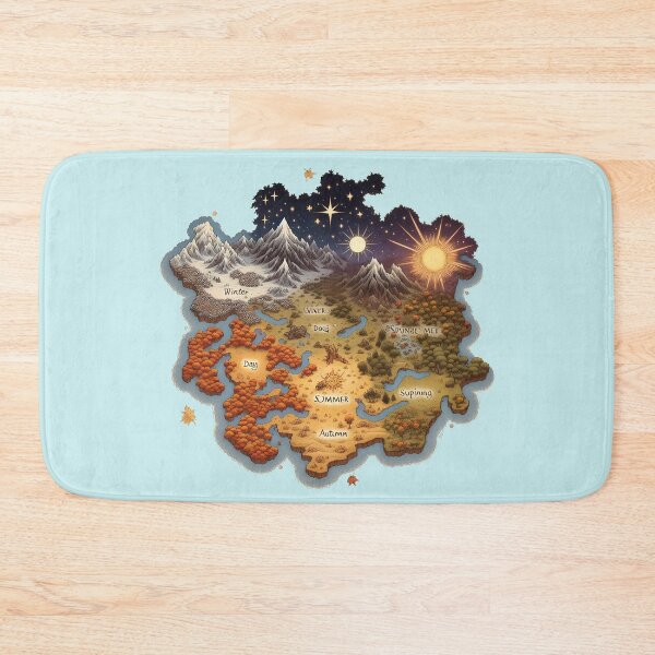 Item preview, mythical map, prythian map designed and sold by HeeShirt.