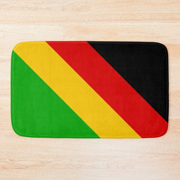 Item preview, Rasta Diagonal Stripes Pattern designed and sold by HotHibiscus.