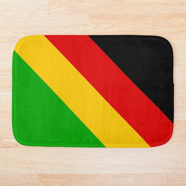 Item preview, Rasta Diagonal Stripes Pattern designed and sold by HotHibiscus.