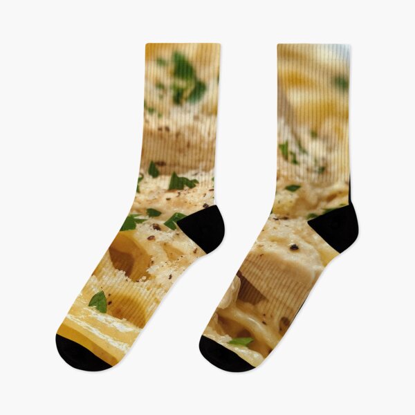 Item preview, Creamy pasta with chicken and herbs prepared in a rustic kitchen on a sunny afternoon. designed and sold by Jerhus.