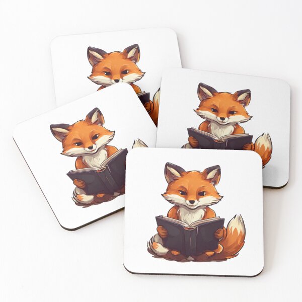 Item preview, Fox with Book designed and sold by Planetporridge.