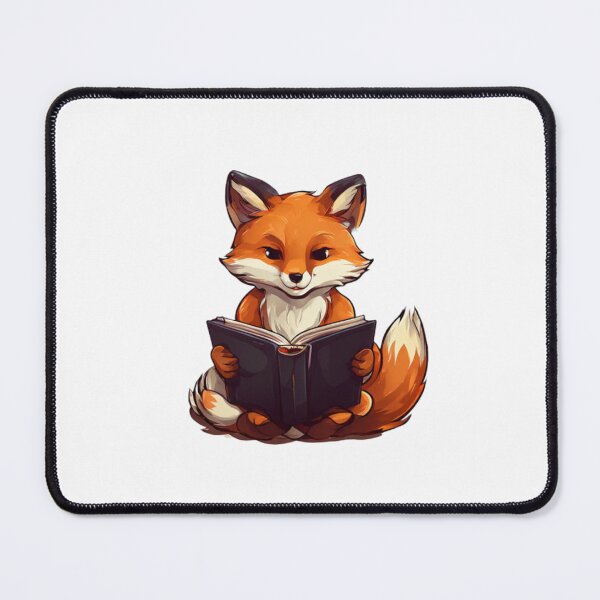 Item preview, Fox with Book designed and sold by Planetporridge.