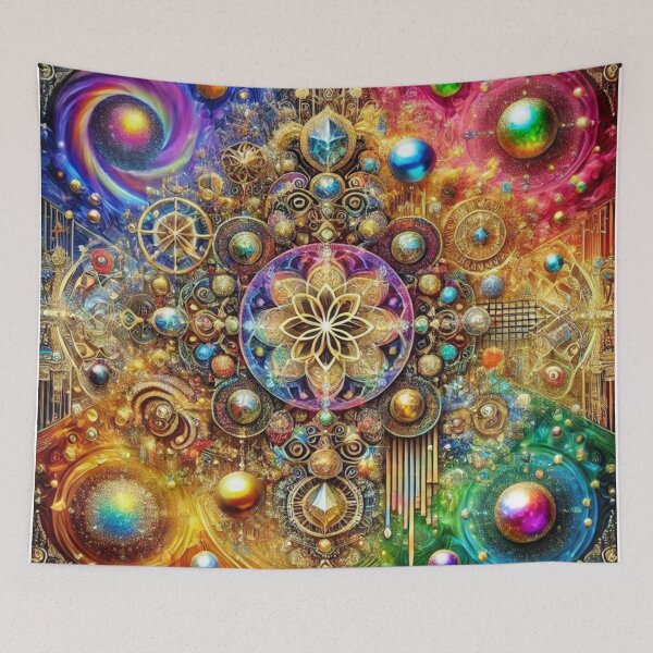Item preview, Cosmic Harmony: A Radiant Tapestry of Energy and Light designed and sold by Meta2Physical.