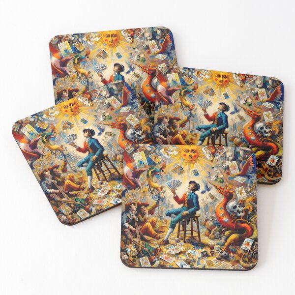 Item preview, The Tarot Deck : The Fool  Le Mat v11 nu series  designed and sold by Helios Be. Lavsh.