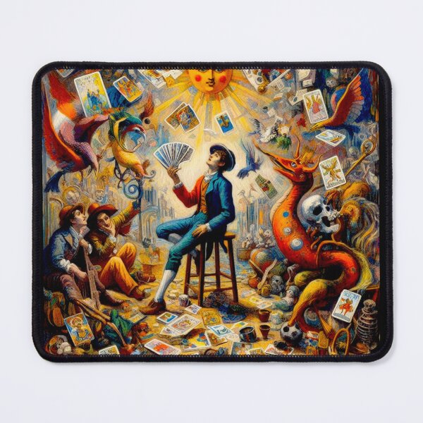 Item preview, The Tarot Deck : The Fool  Le Mat v11 nu series  designed and sold by Helios Be. Lavsh.