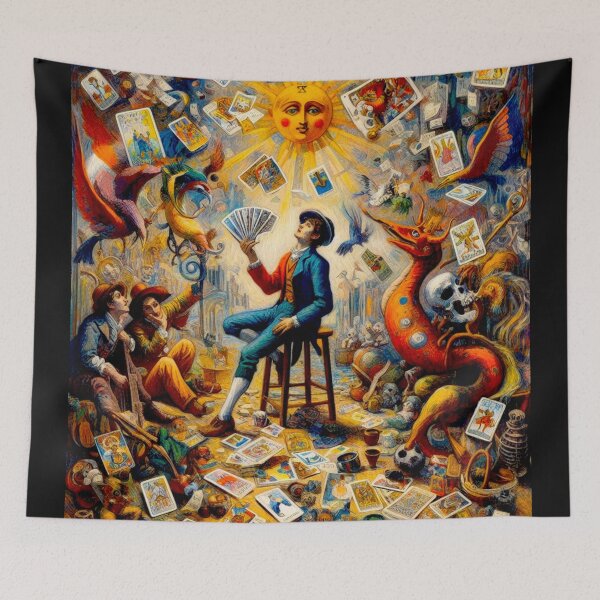 Item preview, The Tarot Deck : The Fool  Le Mat v11 nu series  designed and sold by Helios Be. Lavsh.