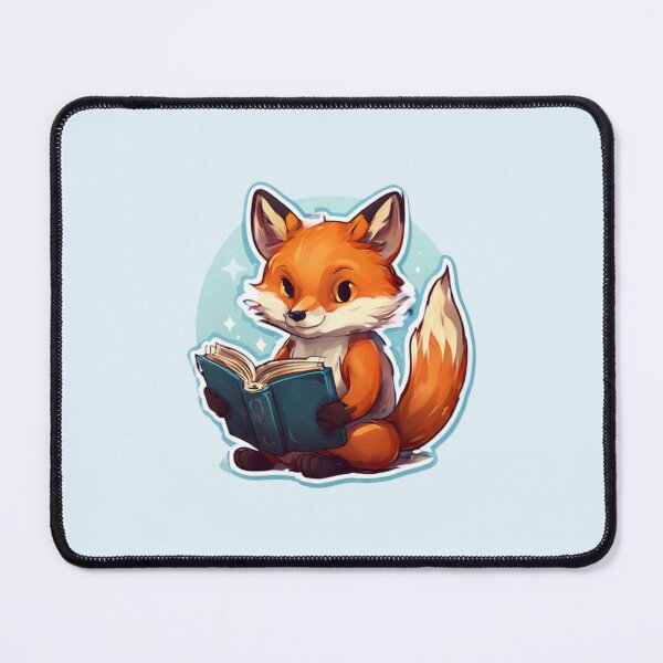 Item preview, Fox and a Book designed and sold by Planetporridge.