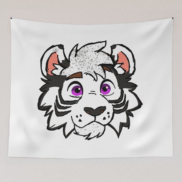Item preview, White tiger furry designed and sold by illehcim-furry.
