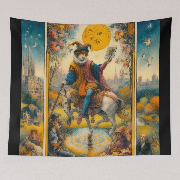Item preview, The Tarot Deck : The Fool  Le Mat v12 nu series  designed and sold by Helios Be. Lavsh.