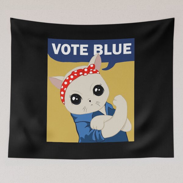 Item preview, Vote Blue designed and sold by ValentinaHramov.
