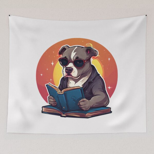 Artikelvorschau, Pitbull lesen entworfen und verkauft von Planetporridge.