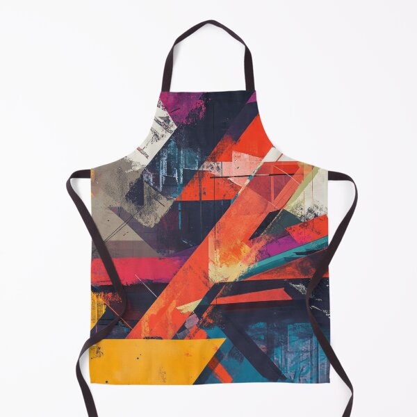 Item preview, Vibrant abstract artwork featuring geometric shapes and bold colors in a dynamic composition. designed and sold by Jerhus.