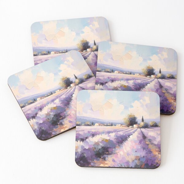 Item preview, Lavender Fields designed and sold by Visual Nomad Club.